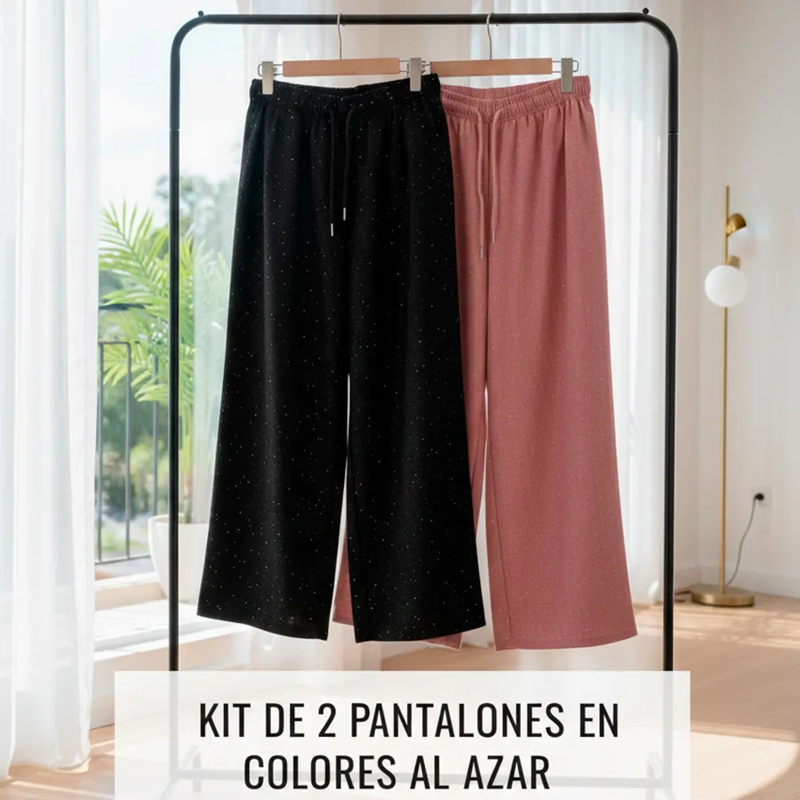 AD2523 KIT DE 2 PANTALONES 9098